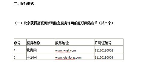 北京市互联网新闻信息服务单位许可信息更新与解读